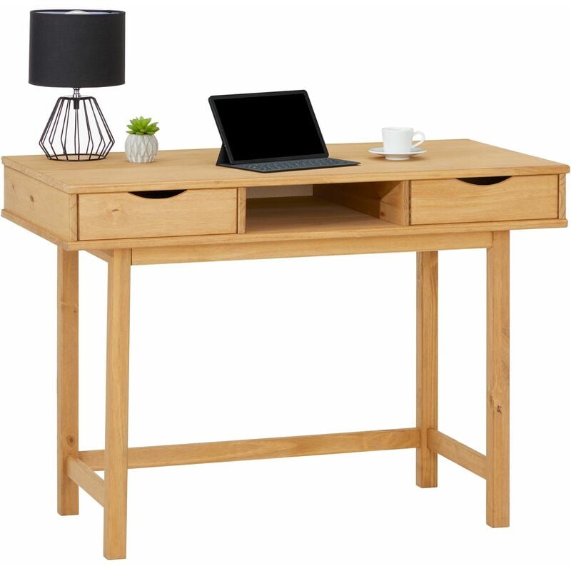 Bureau d'appoint avec 1 tiroir et 1 niche de rangement