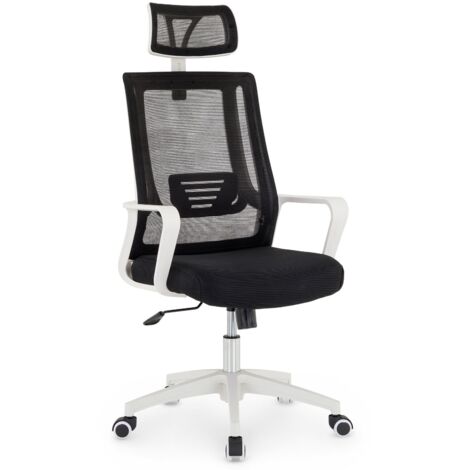 Chaise de bureau AUCKLAND - Noir (1/5)