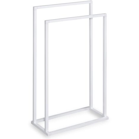 Porte-serviettes MAILO en métal - Blanc (1/3)