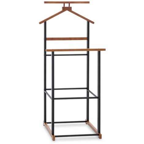 Valet de chambre KANNA, en bambou - Coloris noir et vintage