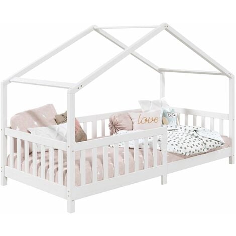 YES Lit simple pour adulte ou enfant 90 x 200cm 1 place, Style scandinave  (sans matelas) NOUVEAU - Cdiscount Maison