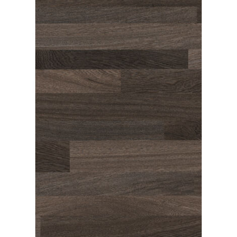 Stained Planked Wood Laminate Kitchen Upstand 4.1m x 100mm x 20mm - FP5939