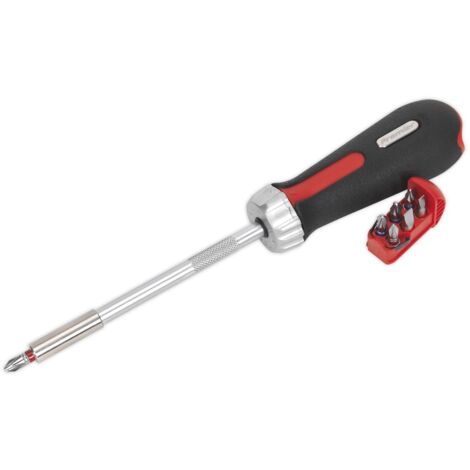Sealey Premier Platinum Fine Tooth Ratchet Screwdriver Set 8pc AK64907 (1/3)