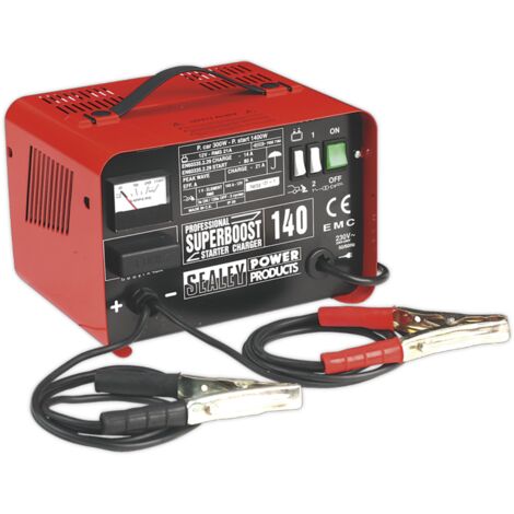 Sealey 12/24V Starter/Charger 140/21A 230V SUPERBOOST140