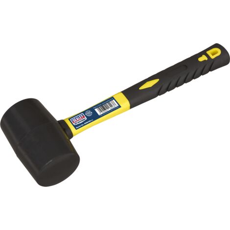 Sealey Rubber Mallet with Fibreglass Shaft 1.5lb RMB150