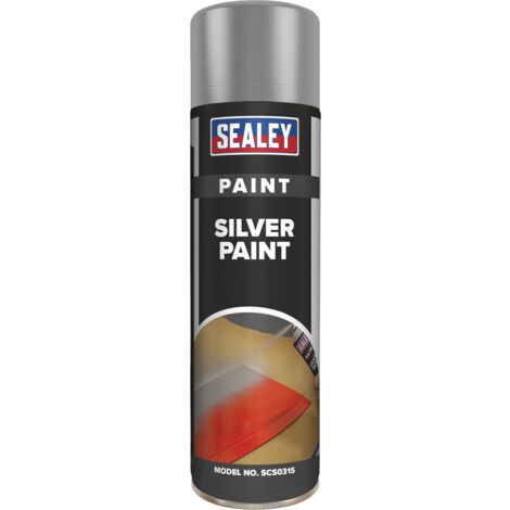 Sealey Paint 500ml - Silver SCS031S