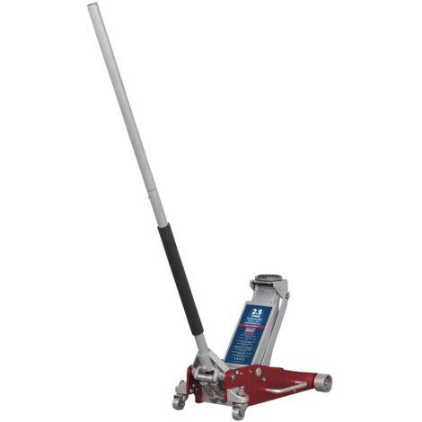 Sealey Trolley Jack 2.5 Tonne Aluminium/Steel Rocket Lift RJAS2500