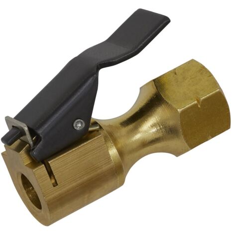 Sealey Clip-On Connector for Tyre Inflators 1/4""BSP Fitting SA37/C