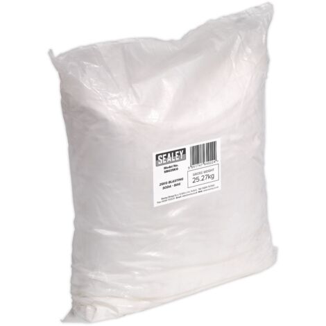 Sealey Blasting Soda Bag 25kg SBG25KG