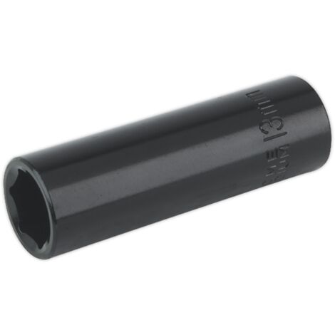 Sealey 13mm 3/8""Sq Drive Deep Impact Socket WallDrive For Air Wrenches IS3813D
