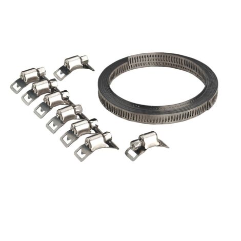 Sealey Hose Clip Set Self-Build 8mm Band Width JC97 (1/2)