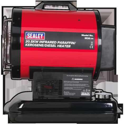 Sealey Infrared Space Warmer&reg Paraffin/Kerosene/Diesel Heater 70,000Btu/hr IR20 (1/2)