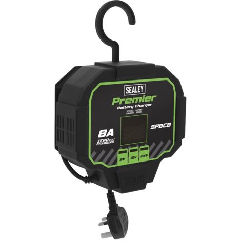 Sealey Battery Maintainer Charger 8A Fully Automatic SPBC8
