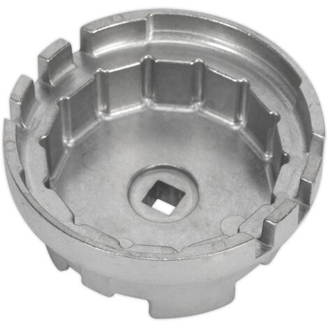 Sealey VS7112 Oil Filter Cap Wrench for Lexus/Toyota 64.5mm x 14 Flutes