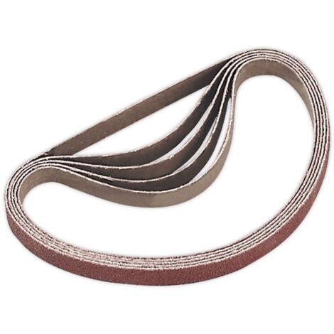 Sealey SA35/B60G 10 x 330mm Sanding Belt 60Grit - Pack of 5 (1/2)