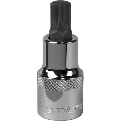 Sealey SBS015 Premier Spline Socket Bit 1/2""Sq Drive M10
