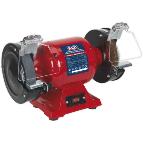 Sealey Heavy-Duty 150mm Bench Grinder with Wire Wheel 450W/230V BG150XW/99