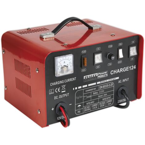 Sealey Battery Charger 28Amp 12/24V 230V CHARGE124 (1/2)