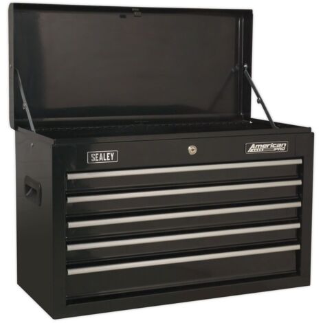 Sealey Topchest 5 Drawer with Ball-Bearing Slides - Black AP225B