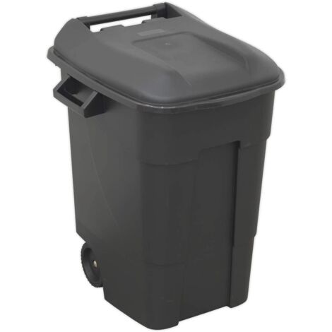 Sealey Refuse/Wheelie Bin 100L - Black BM100