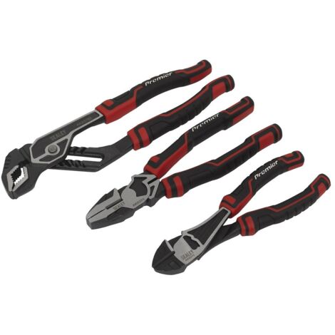 Sealey Premier High Leverage Pliers Set 3pc AK8377