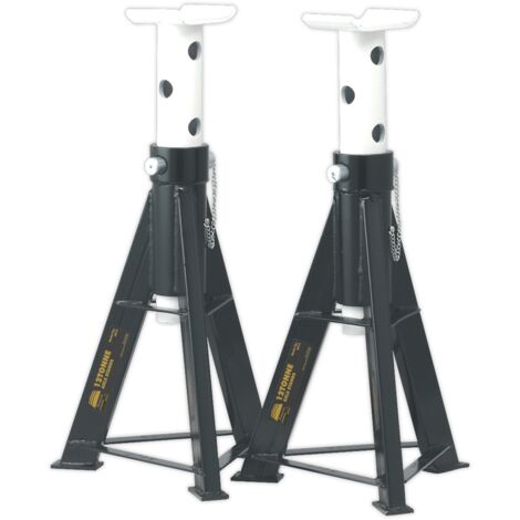Sealey Premier Axle Stands (Pair) 12 Tonne Capacity per Stand High Level AS12 (1/2)