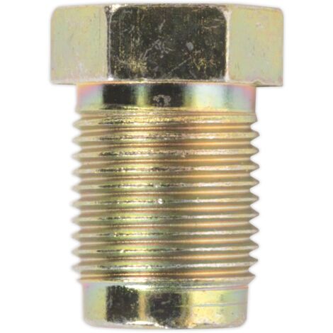 Sealey BN121 Brake Pipe Nut Male M12 x 1mm - Pack of 10
