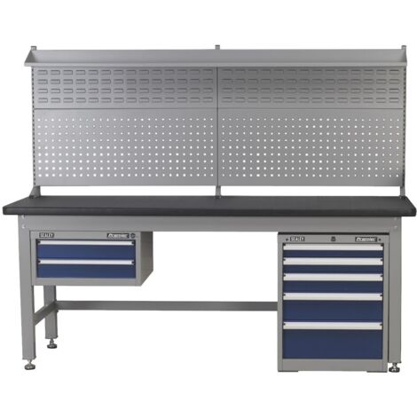 Sealey 1.8m Complete Industrial Workstation & Cabinet Combo API1800COMB02 (1/4)