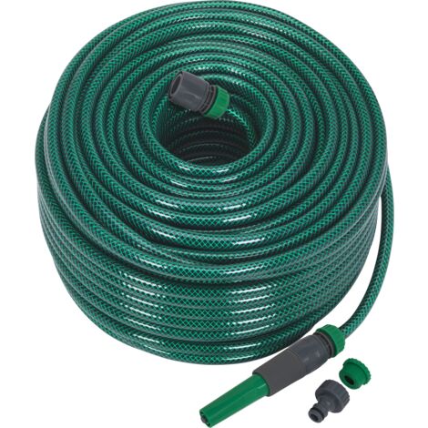 Sealey Water Hose 80m with Fittings GH80R