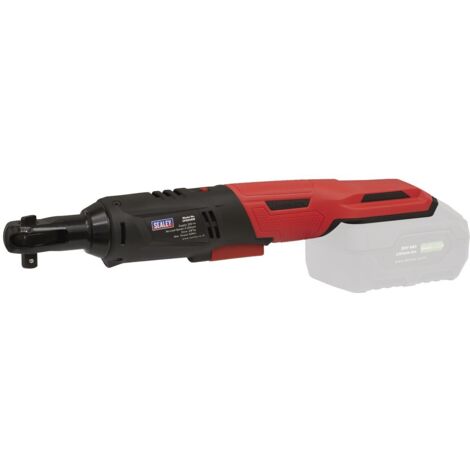 Sealey SV20 Series 3/8""Sq Drive Ratchet Wrench 60Nm 20V - Body Only CP20VRW