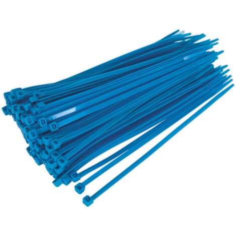 Sealey Cable Tie 200 x 4.4mm Blue Pack of 100 CT20048P100B