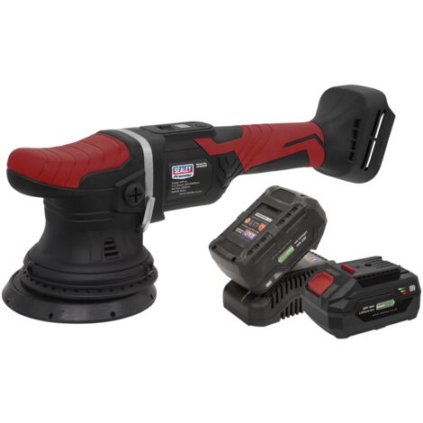 Sealey Premier SV20 Series 125mm Cordless Orbital Polisher Kit 20V 4Ah - 2 Batteries CP20VOPKIT2 (1/5)