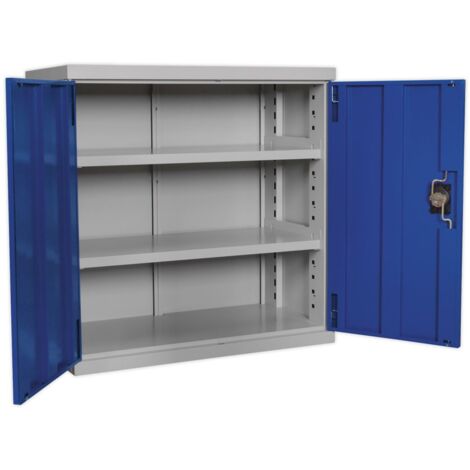 Sealey Industrial Cabinet 2 Shelf 900mm APICCOMBOH2