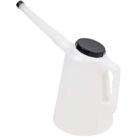Sealey JDL3 Oil Container with Flexible Spout 3L - Black Lid (1/2)