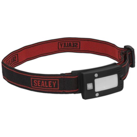 Sealey Rechargeable Head Torch 2W COB LED Auto-Sensor Black LED360HT (1/5)