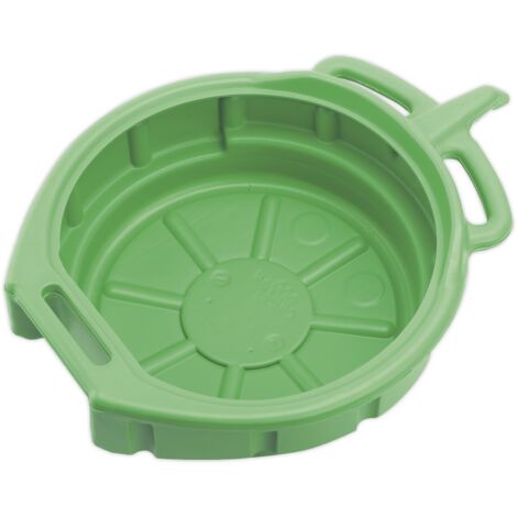 Sealey Antifreeze Fluid Drain Pan 17L Resistant To Chemicals And Solvents DRP04
