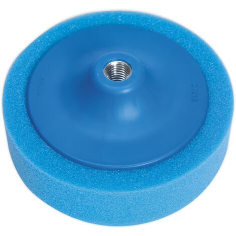 Sealey Buffing & Polishing Foam Head �150 x 50mm 5/8""UNC Blue/Medium PTC/CH/5/8-B