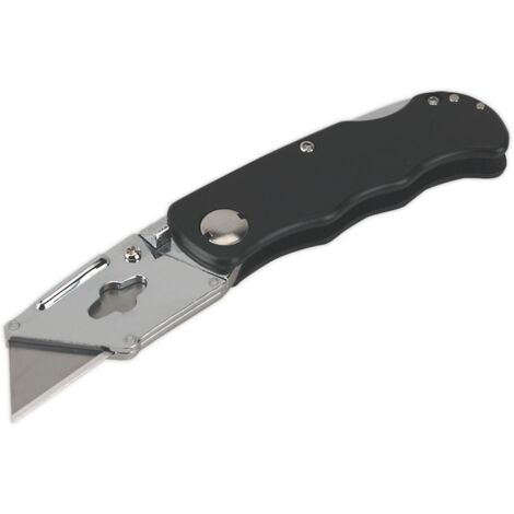 Sealey PK5 Premier Locking Pocket Knife with Quick Change Blade (1/2)