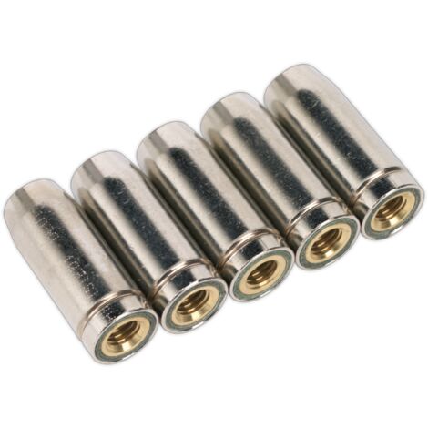 Sealey Conical Nozzle MB14 - Pack of 5 MIG950