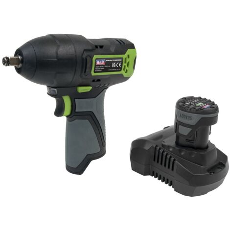 Sealey Cordless Impact Wrench 3/8""Sq Drive 10.8V 2Ah SV10.8 Series CP108VCIW