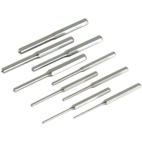 Sealey AK9109 Premier Imperial Roll Pin Punch Set 1/8-1/2" 9pc (1/2)