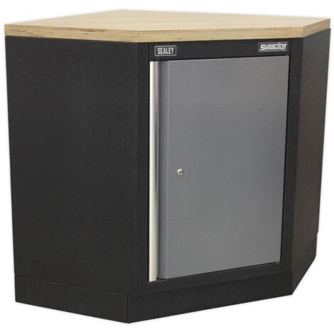 Sealey Superline PRO® Modular Corner Floor Cabinet 865mm APMS60