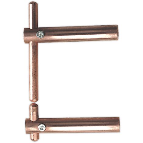 Sealey Spot Welding Arms Plain Electrode Holder 130mm 120/803151