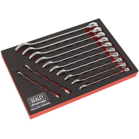 Sealey Premier Combination Spanner Set 12pc AK63265