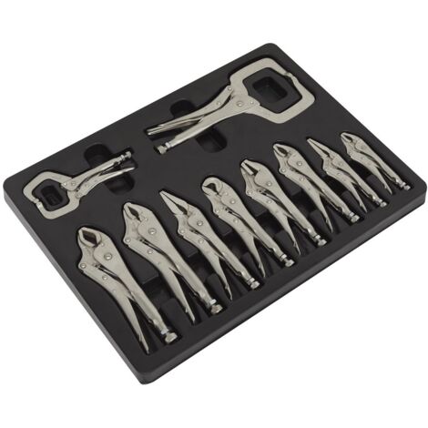 Sealey Premier Locking Pliers Set 10pc AK6800 (1/4)