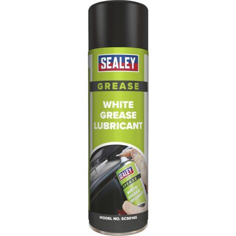 Sealey White Grease Lubricant 500ml Pack of 6 SCS014