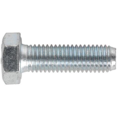 Sealey 8.8 Zinc Plated HT Setscrew M12 x 40mm, DIN 933 - Pack of 25 SS1240