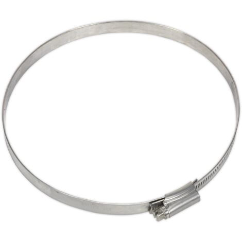 Sealey SHCSS6 Stainless Steel Hose Clip 130-150mm - Pack of 5