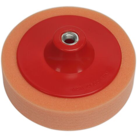 Sealey 150 x 50mm Buffing & Polishing Foam Head M14 x 2mm - Medium PTC150CHM