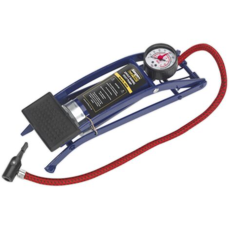 Sealey Siegen Single Barrel Foot Pump S0540